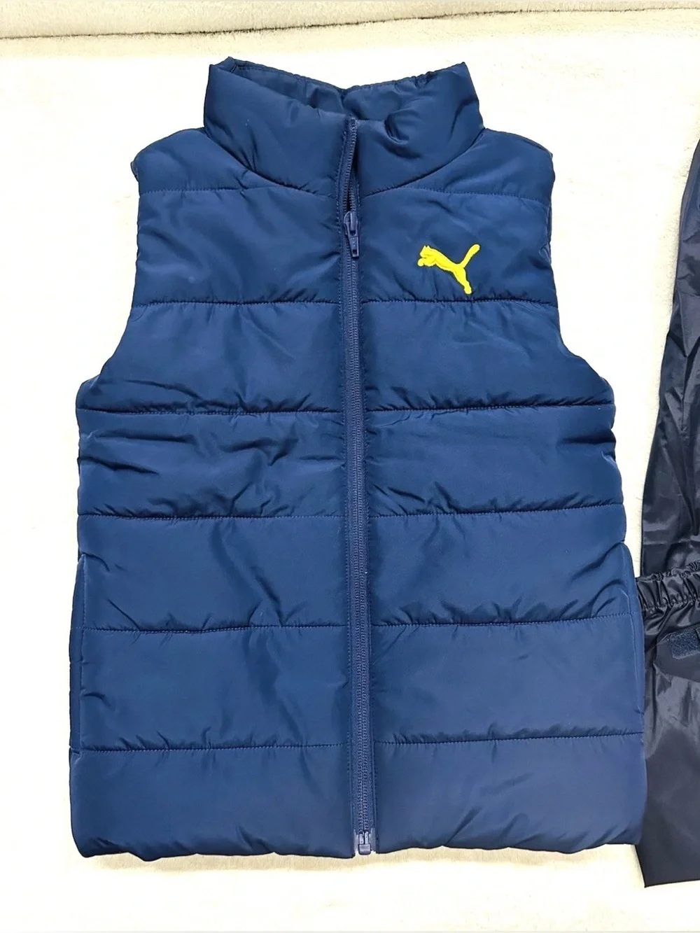 Puma Vest Boys Size 5/6 Years & Pants Excellent Condition